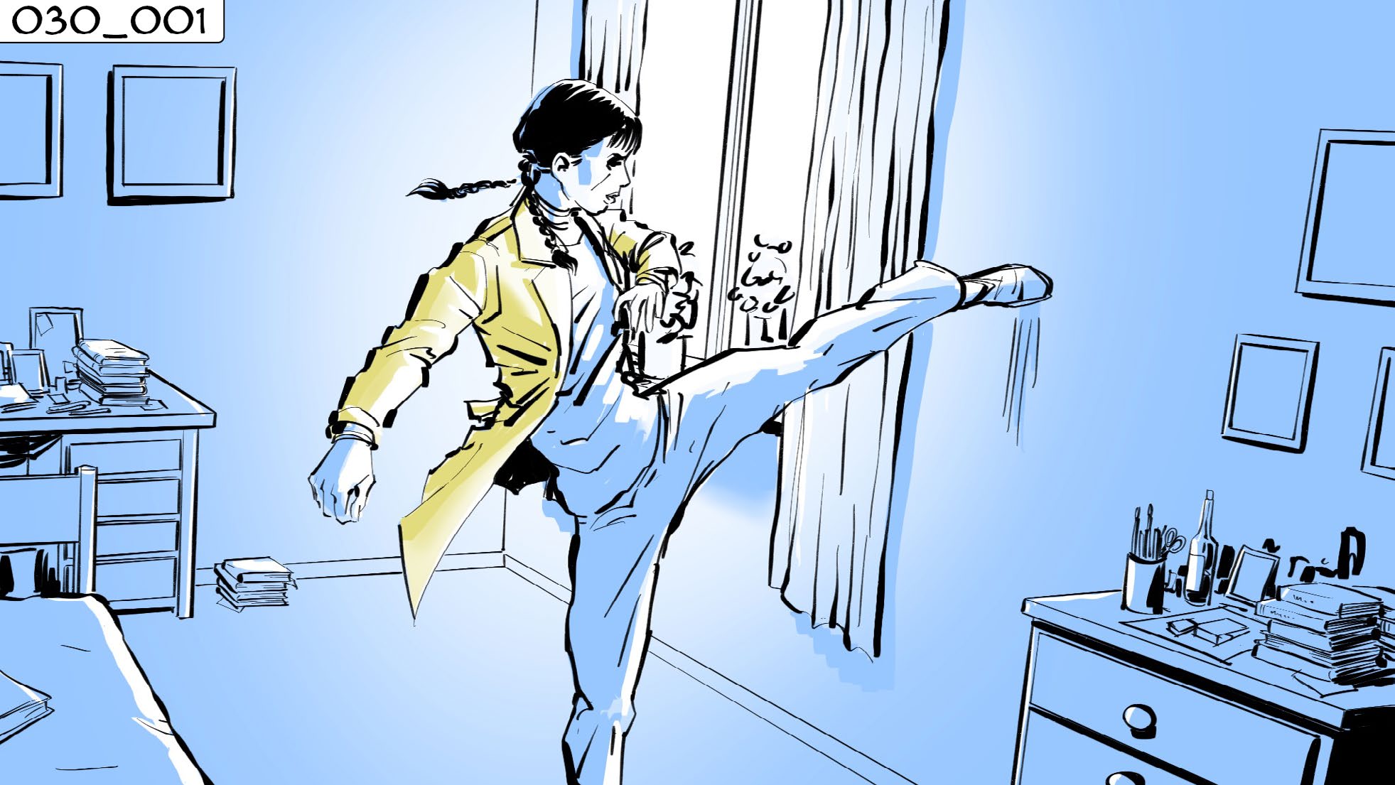 Sommaren  ägnades åt filmmanuskriptet ”Love Duet”